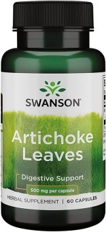 Swanson Artichoke Leaves 500 mg, 60 капс. 